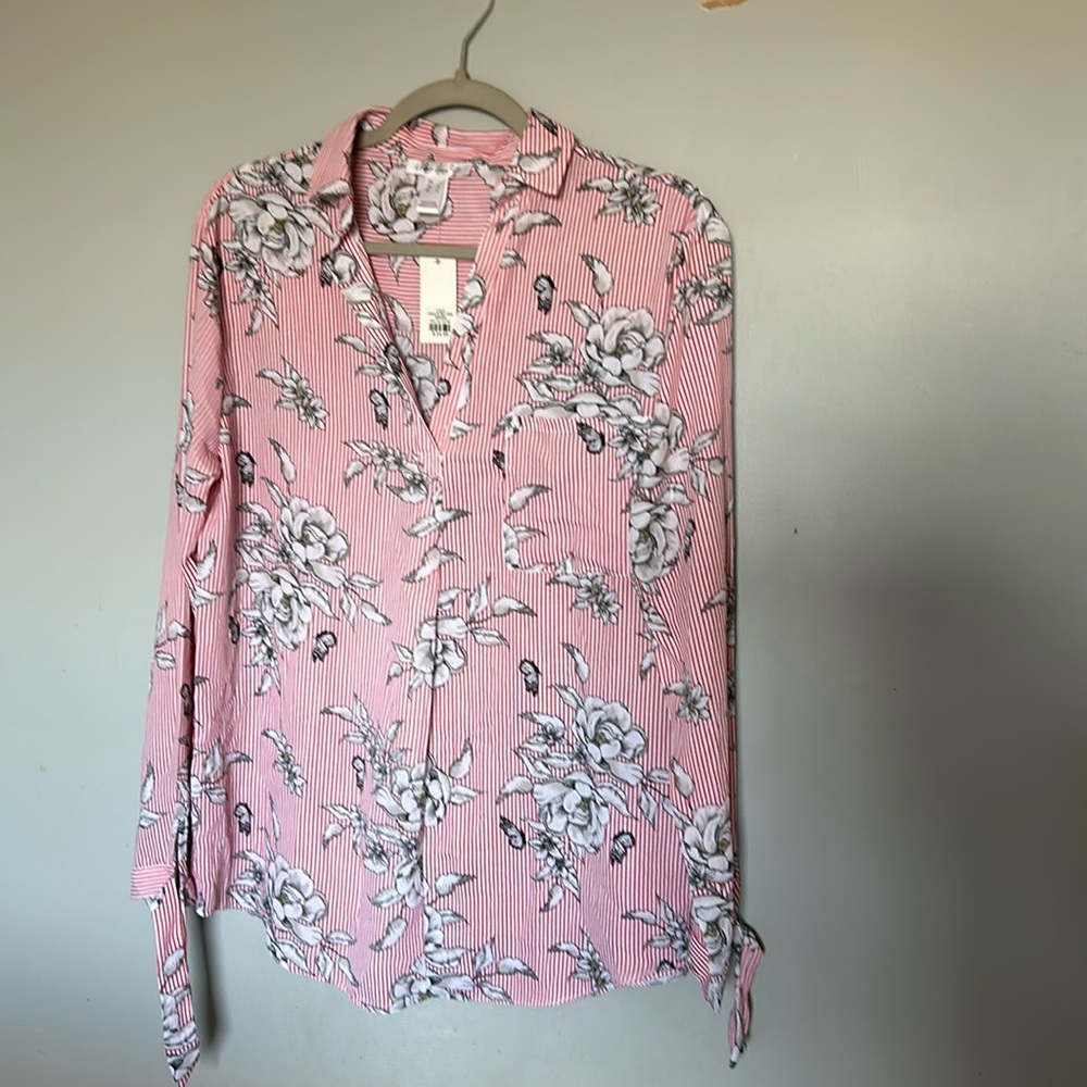 Urban heritage size L tunic blouse NWT